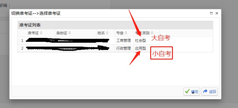 大自考小自考